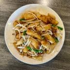 Best XO醬炒腸粉（下午茶餐） Pan Fried Rice Roll in XO Sauce in Alhambra, CA